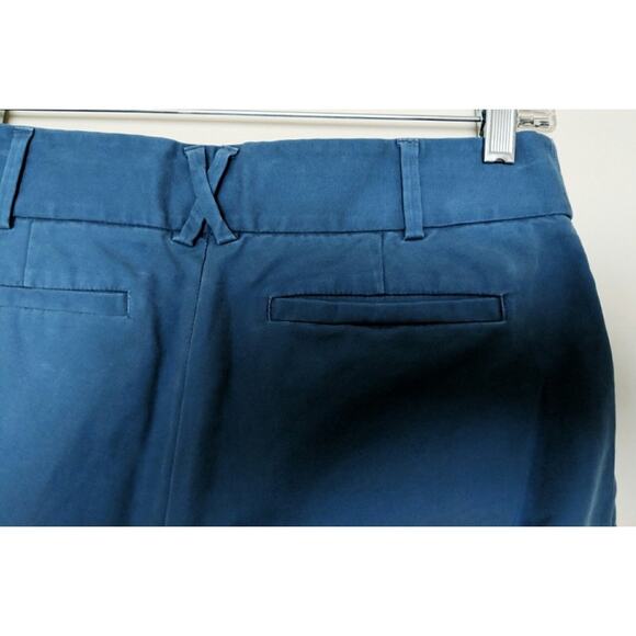 Cartonnier (Anthro) Charlie Pant Blue Cropped Ankle Zip 4 - Picture 7 of 8